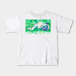 FRENCH BULLDOG SLEEPING - watercolor portrait.1 Kids T-Shirt